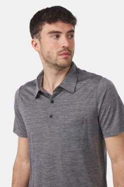 Icebreaker M Drayden Ss Polo -Maier Buff Winkel 2210002232714 013 nl