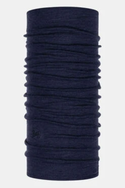 Midweight Merino Wol Night Blue Melange Buff